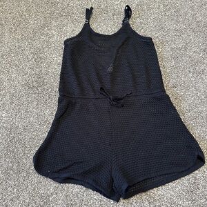 Swimsuit cover up romper